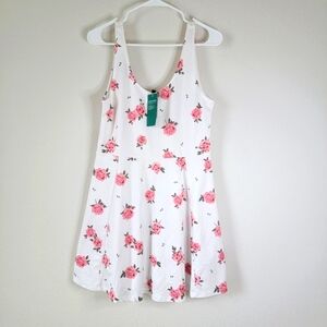 NWT -  DIVIDED H&M - Floral Sleeveless Mini Dress Size 12